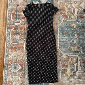 Midi Vince Camuto Polka Dot Dress